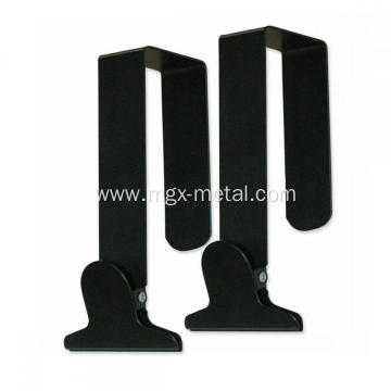 High Quality Black House Metal Door Flag Clamps